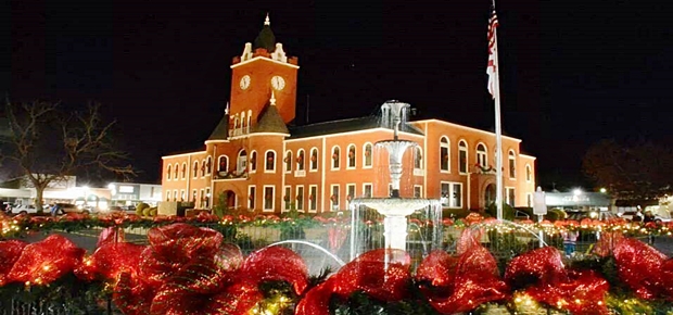 Elba Courthouse Christmas - slider